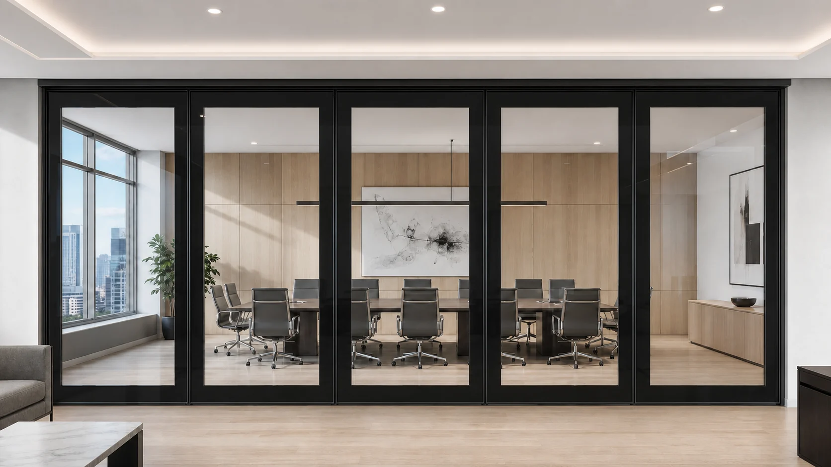 Cloison vitrée acoustique