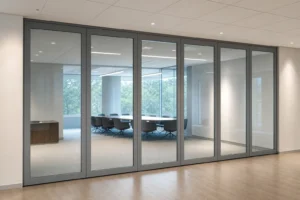 Comment séquencer une paroi vitrée mobile dans le programme de construction